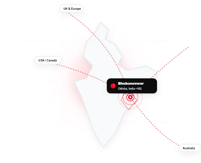 SEO Signature Location Map - Bhubaneswar, Odisha, India